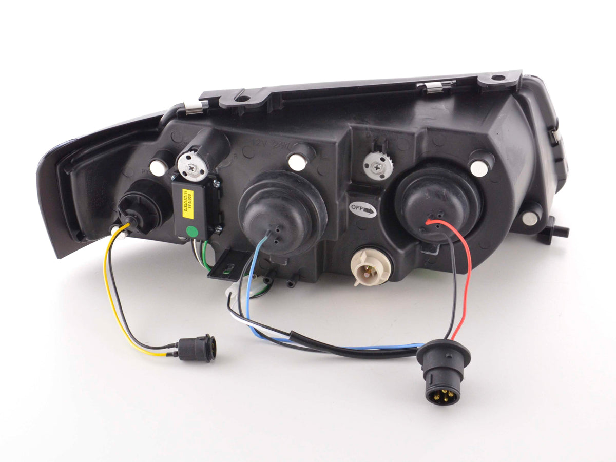 Scheinwerfer Set Daylight LED TFL-Optik VW Passat Typ 3B 97-00 chrom Scheinwerfer Set Daylight LED TFL-Optik VW Passat Typ 3B 97-00 chrom